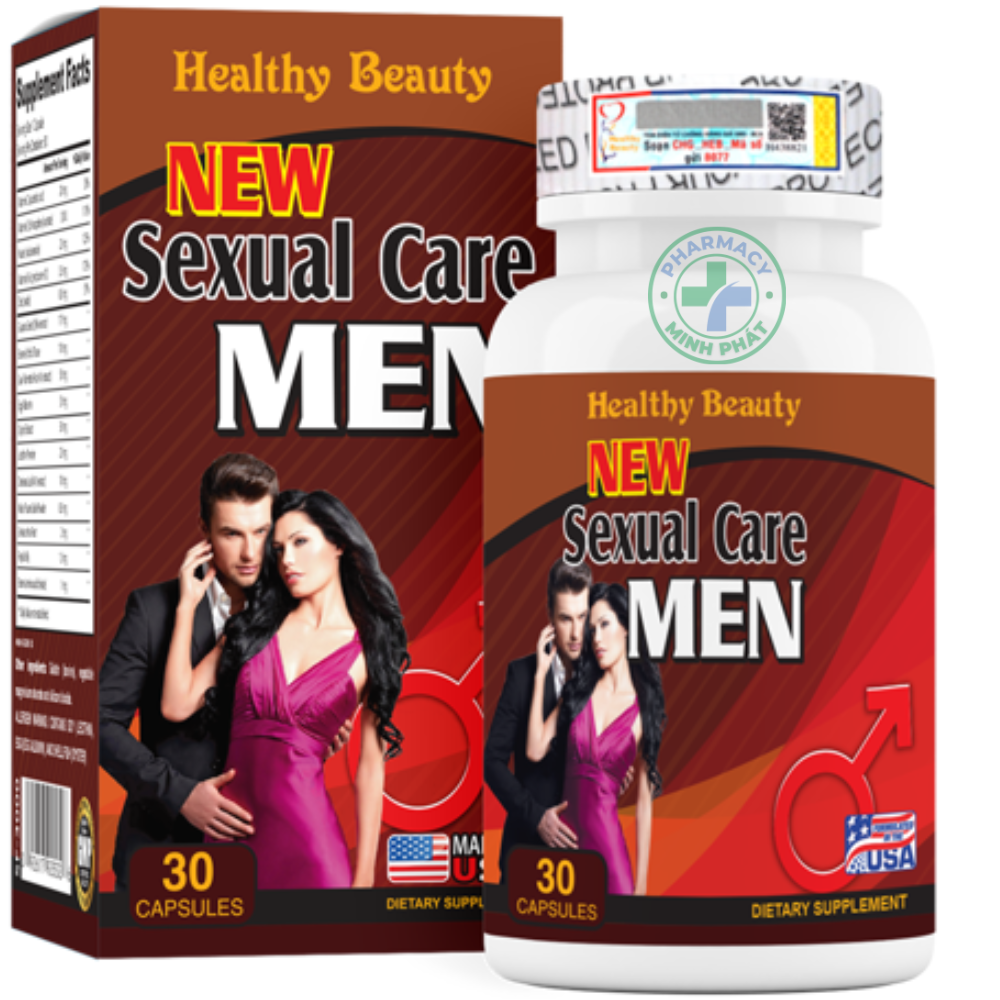 NEW SEXUAL CARE MEN - TĂNG CƯỜNG SỨC KHỎE NAM GIỚI